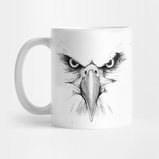 A Very Angry Eagle by designsbycreation